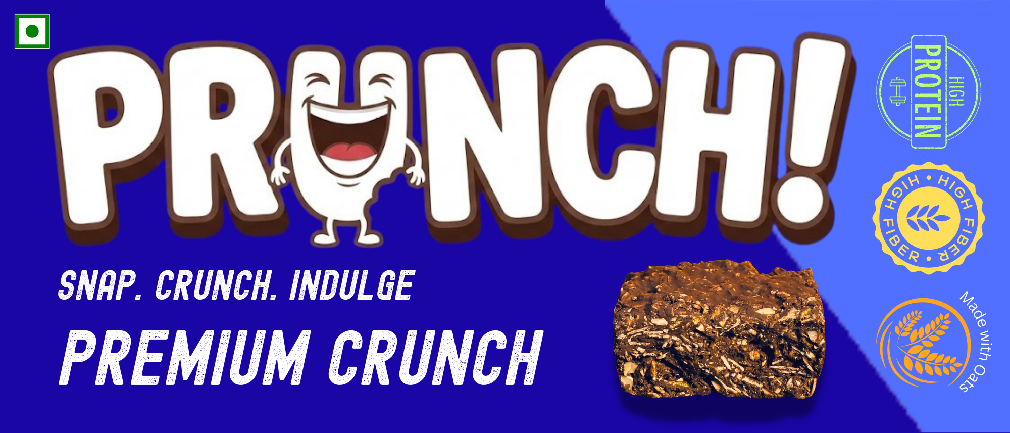 PREMIUM CRUNCH | 50g | 5g protein